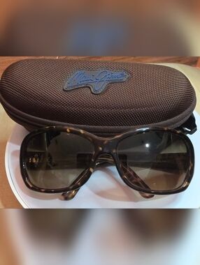 MAUI JIM TORTOISE, PEARL CITY SUNGLASSES.